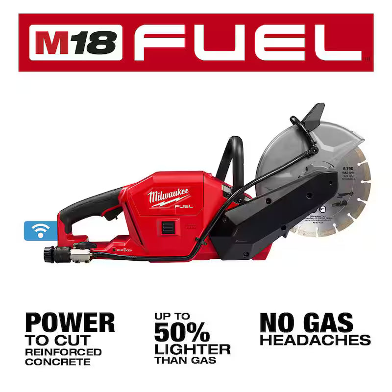 18V Lithium-Ion Brushless Cordless 9 in. Cut Off Saw Kit N848