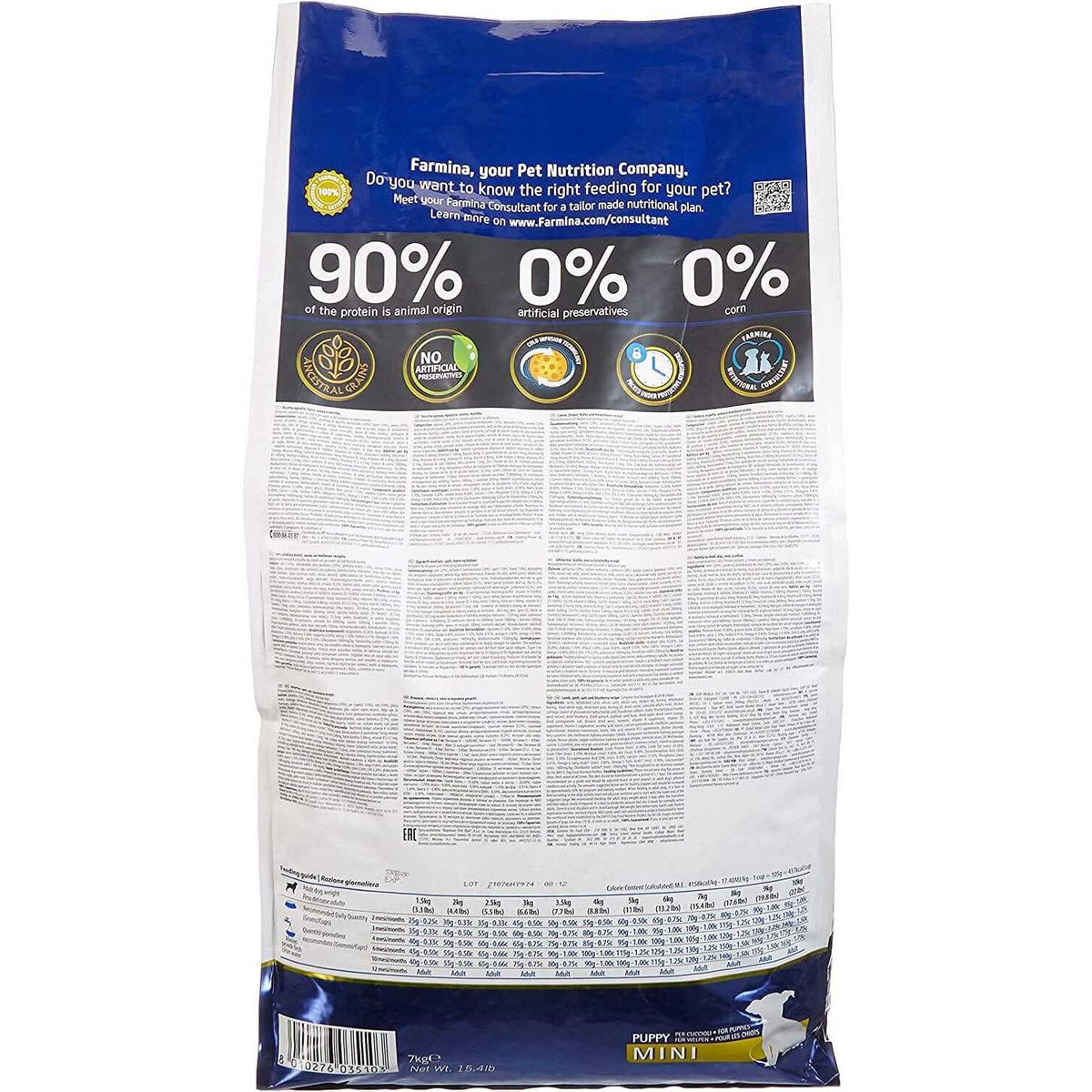 Lamb & Blueberry Dog Dry Food X89108