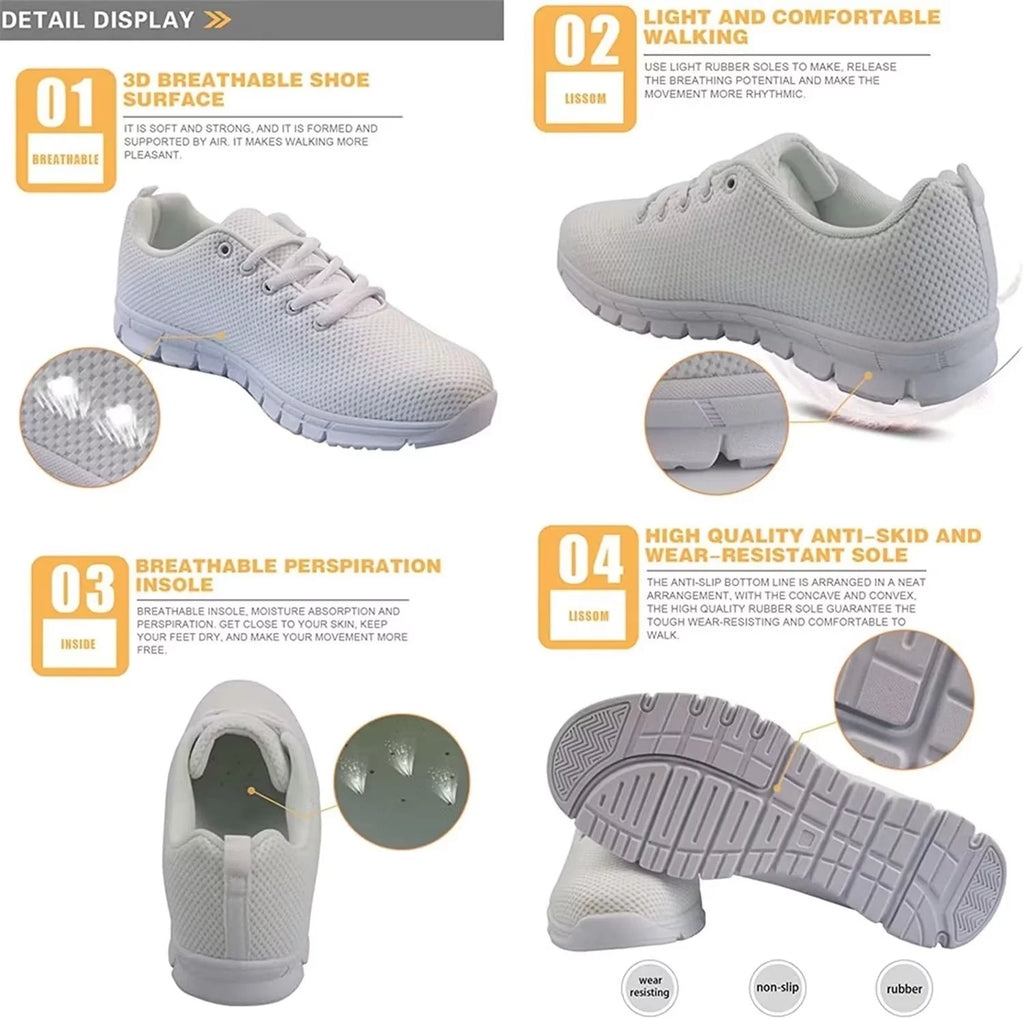 Sneakers for Girls Low Top Lace Up Footwear Size 3 U78308