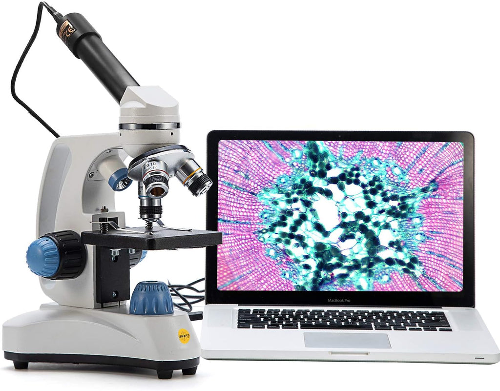 Compound Student Microscope 40X-1000X Monocular E107