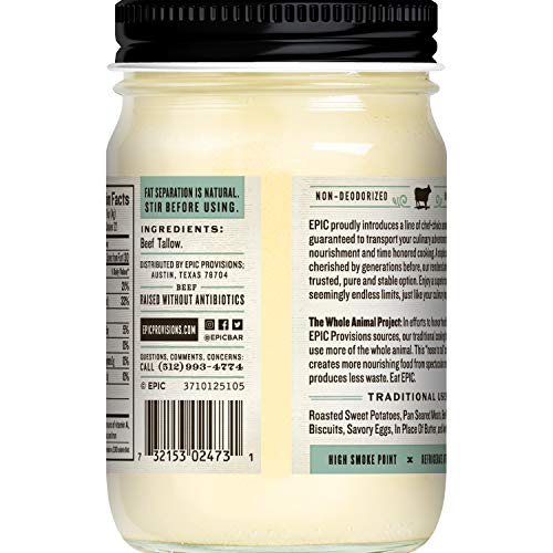 Beef Tallow 11 Ounce (Pack of 2) L32275
