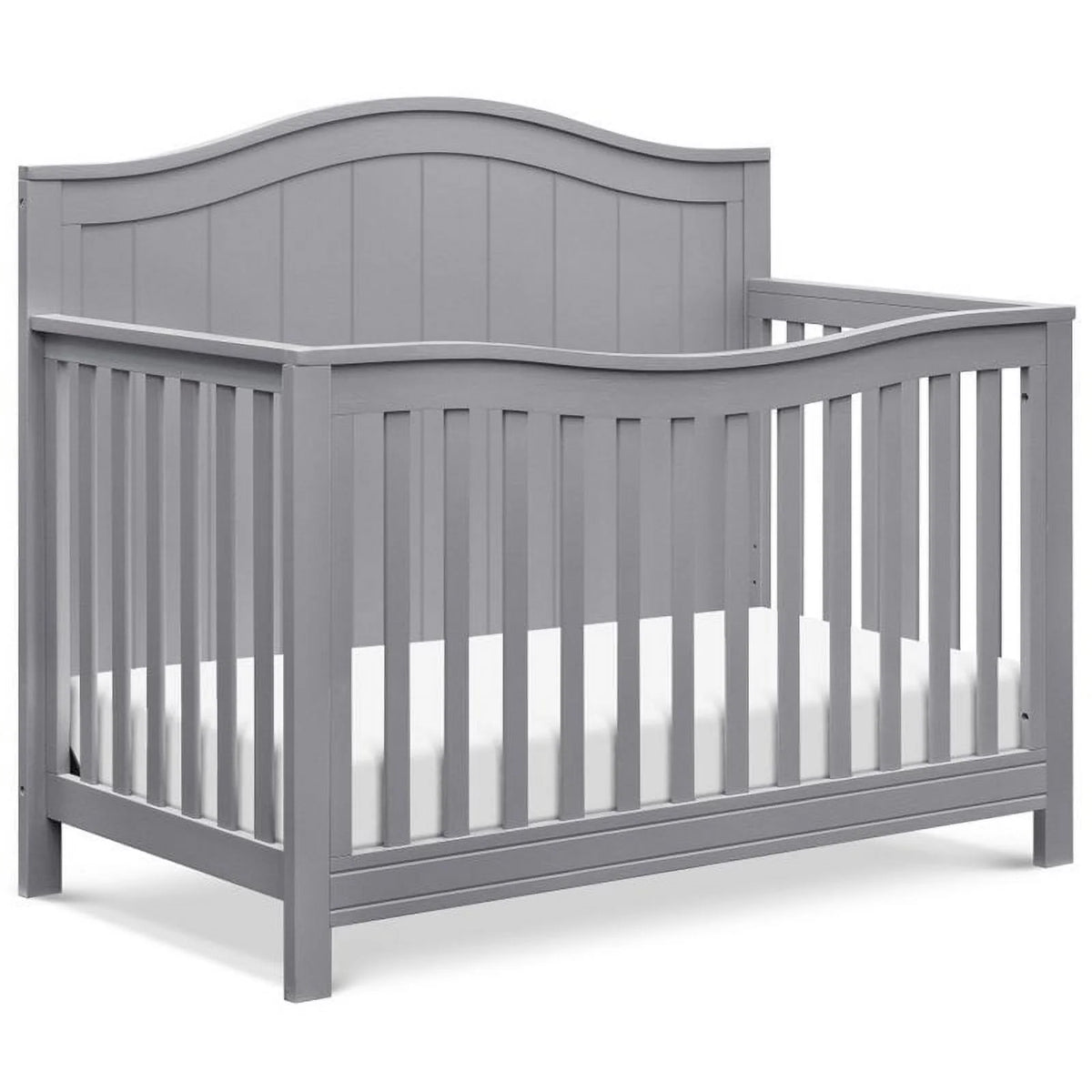 4-in-1 Convertible Crib in Gray Q9325