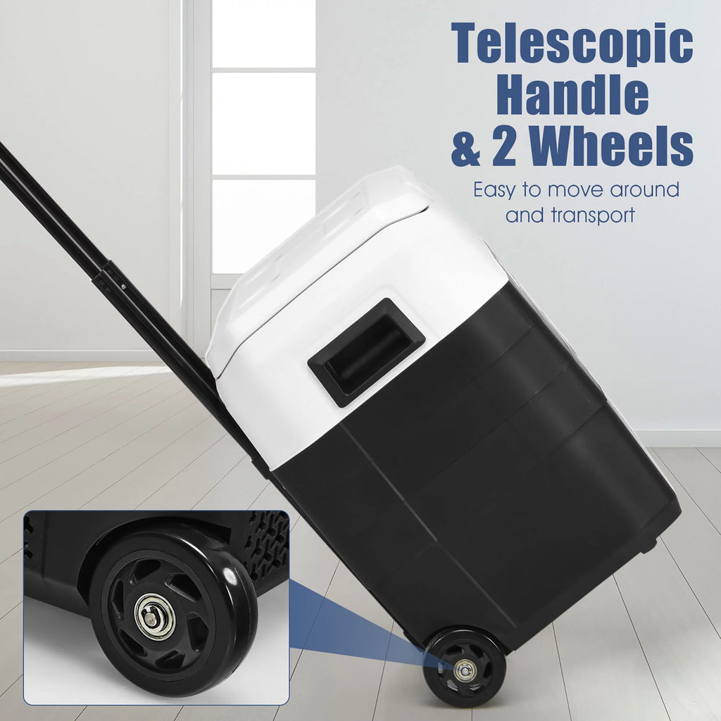 Portable Dual-Zone Car Refrigerator White F925