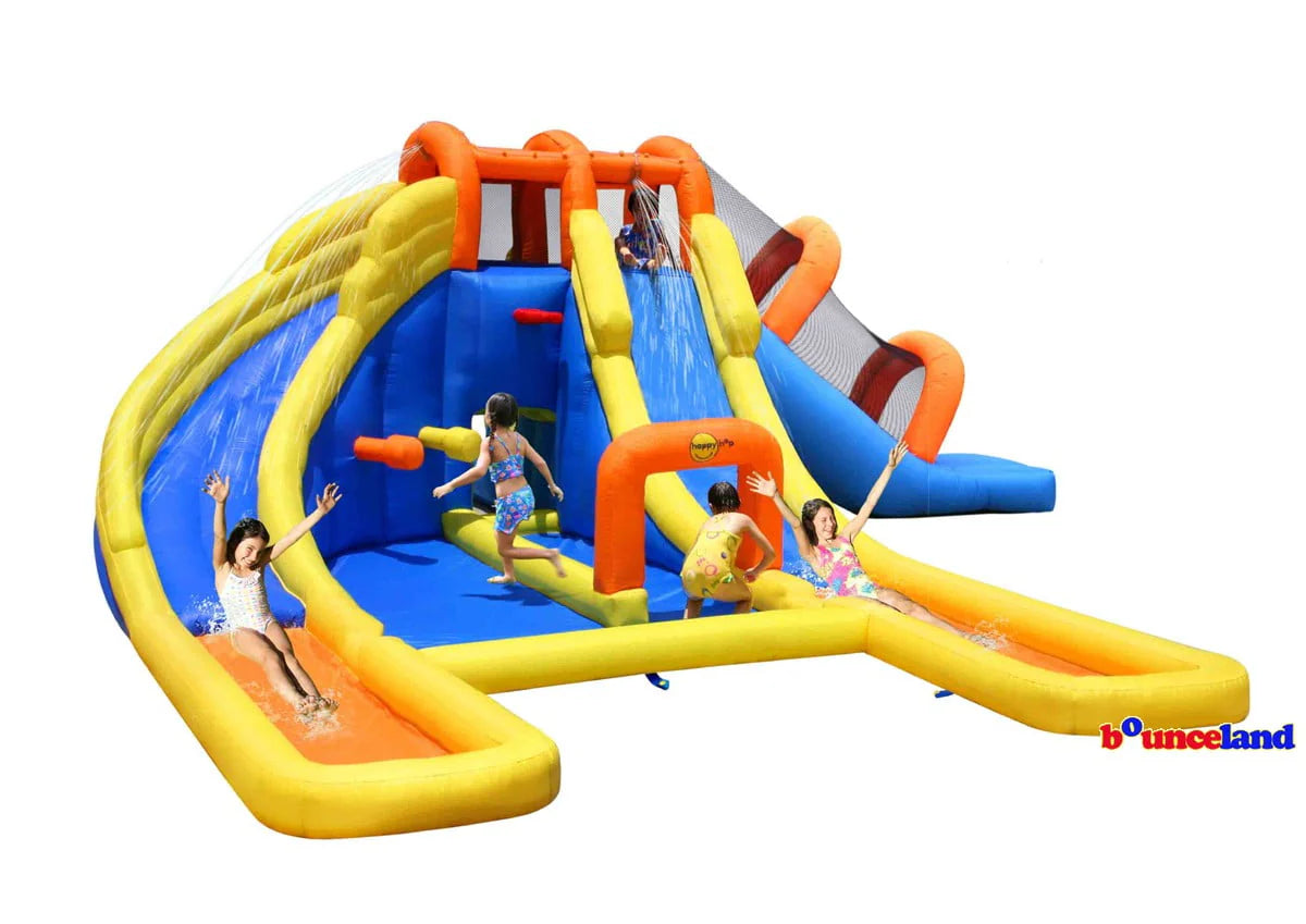 Triple Water Slides and Pool Water Park E606