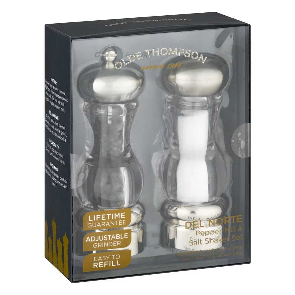 Acrylic Salt and Pepper Mill Set C68170