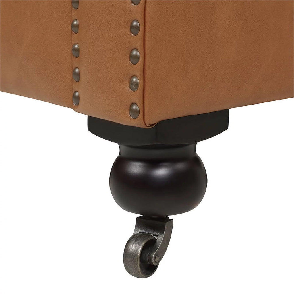 Caramel Tan Brown Armchair G149828