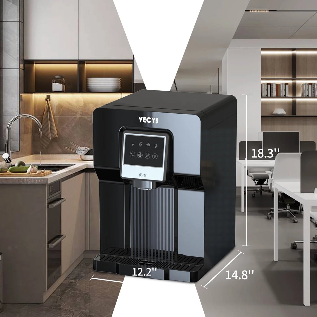 Water Cooler Dispenser with Built-in Ice Maker M437362