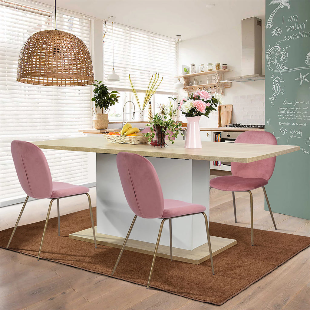 Velvet Dining Chair Set of 2 K2502