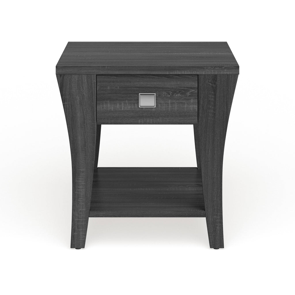 Contemporary Grey End Table K880