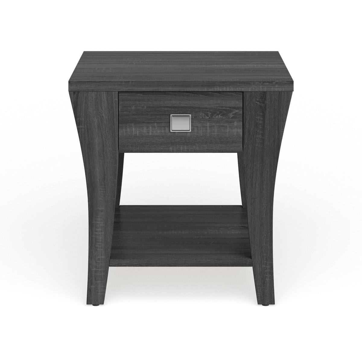 Contemporary Grey End Table K880