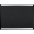 Black Mesh Fabric Bulletin Board 48in. x 36in. X60306