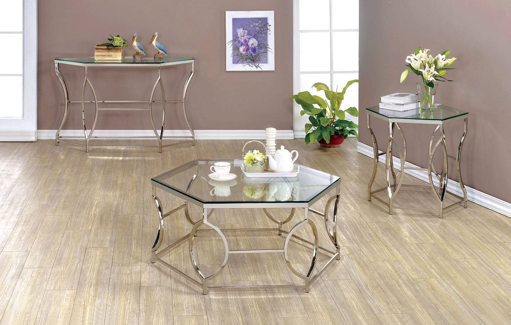 Chrome End Table B638