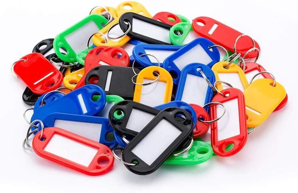 Key Lock 50 Position Key Cabinet with Glass Door Grey E54703