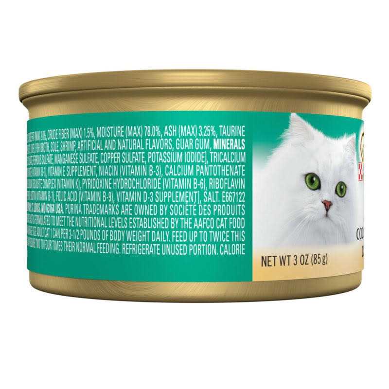 Cod Sole & Shrimp Pate Wet Cat Food Z178
