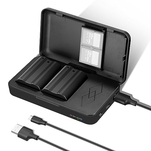 Replacement Battery and USB Charger Set, 2 Pack 2400mAh I8565