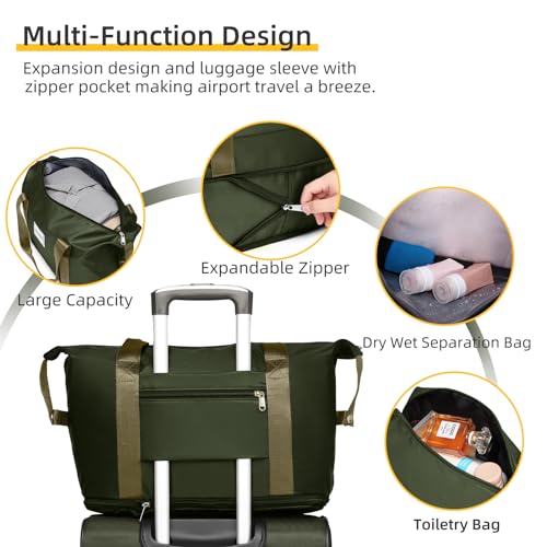 3 Piece Expandable Softside Luggage Set with TSA Lock Spinner Wheels M31012