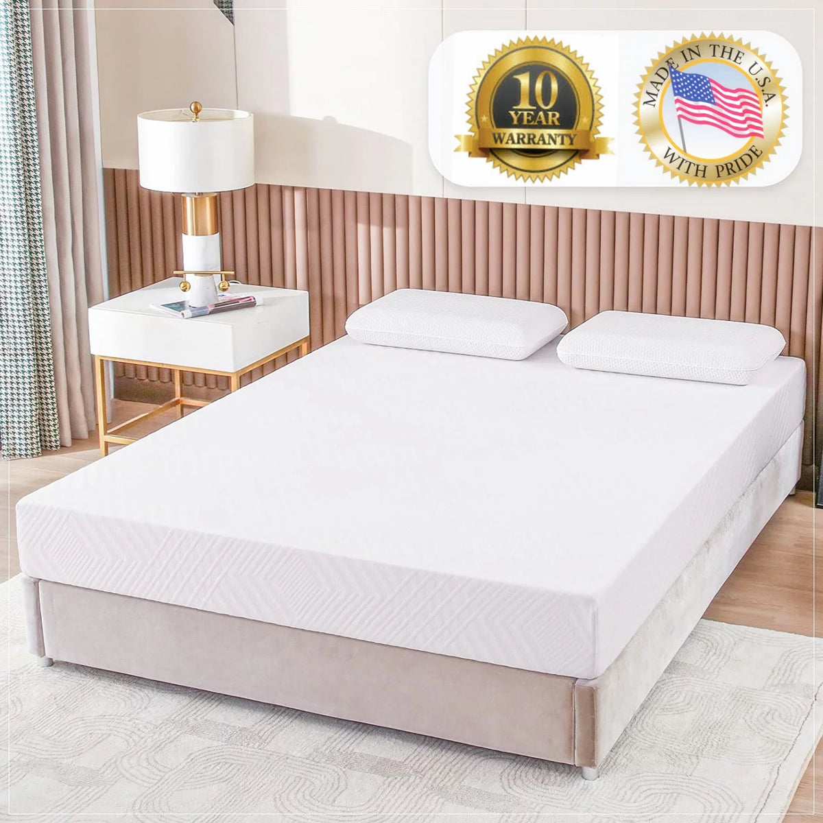 Twin Size 6 Memory Foam Mattress T24797