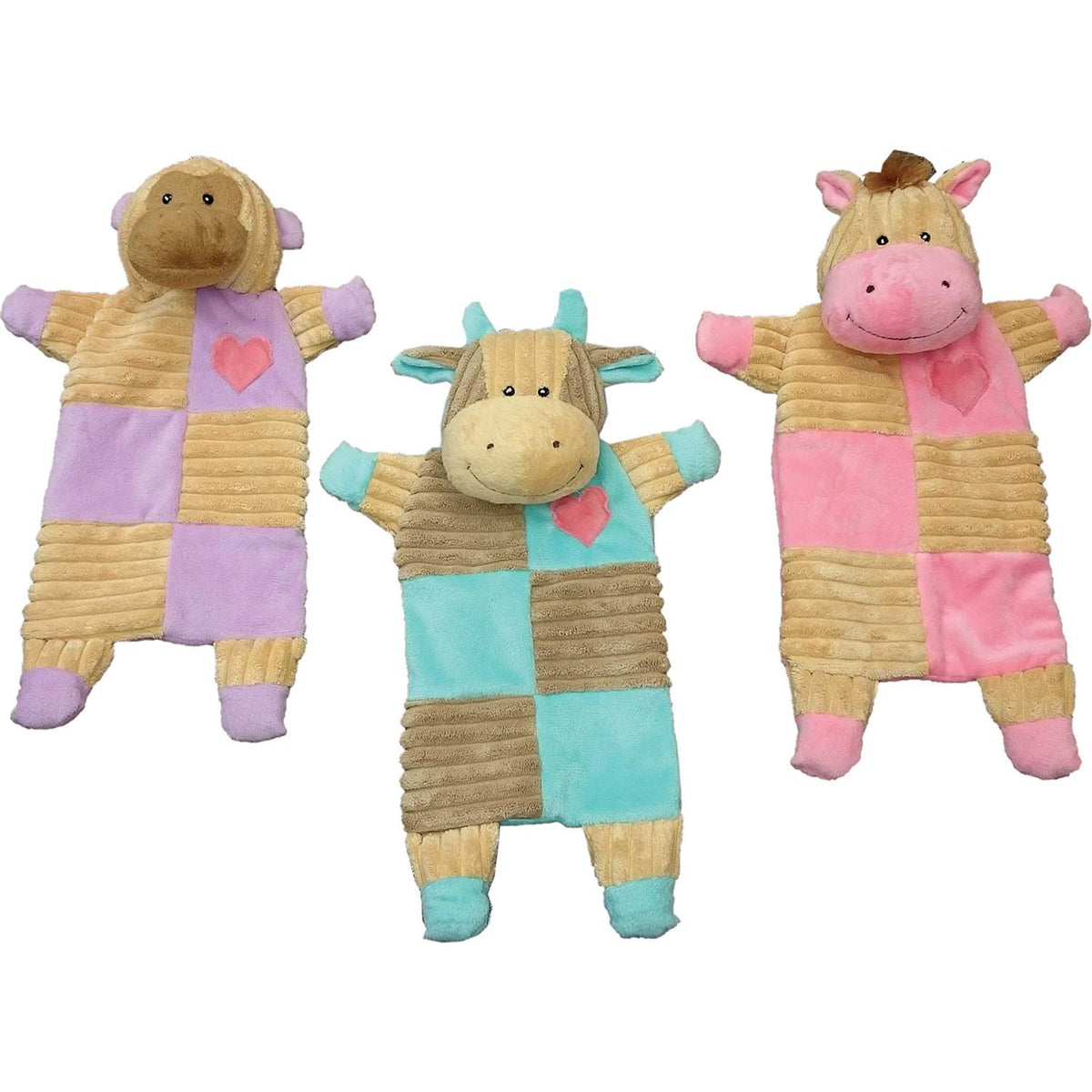 Crinkle Squeaky Plush Dog Toy J833110
