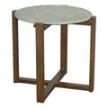 Round Wood End Table L8099