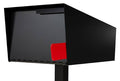 Black Post Mounted Mailbox O5845