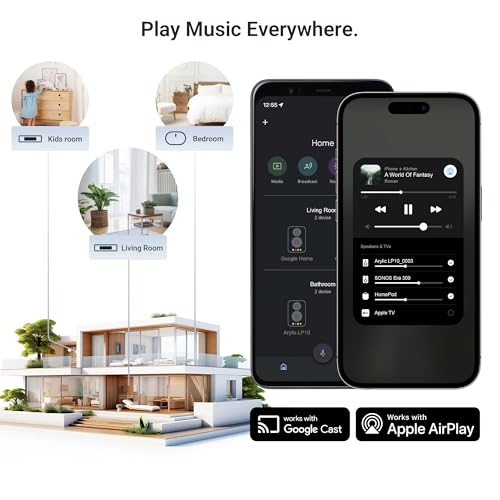 Wireless Music Streamer with 5G WiFi and Bluetooth K916633