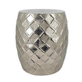 20 in. Aluminum Drum Shape Stool Table E100