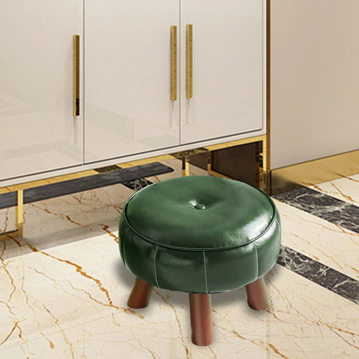 Small Footstool with Mute Bottom Pads S880442