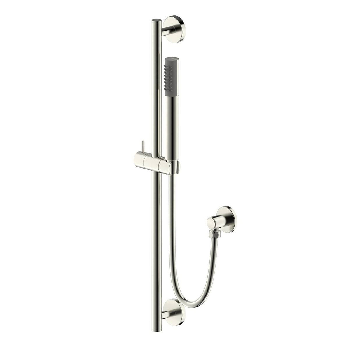 Brushed Nickel Wall Bar Shower Kit with Hand Shower H482