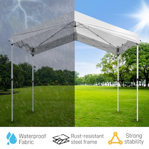 10x20ft Pop Up Canopy Tent with Carry Bag P278