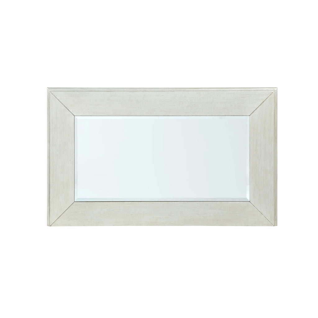Mirrored Wood 2 Drawer Nightstand J69716