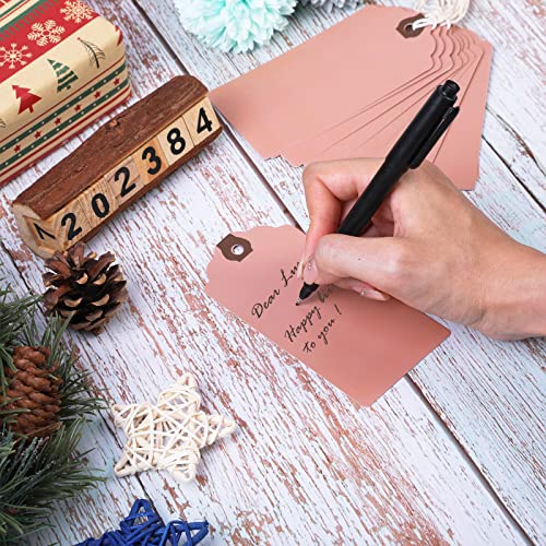 60 Pcs Large Paper Gift Tags with String R399