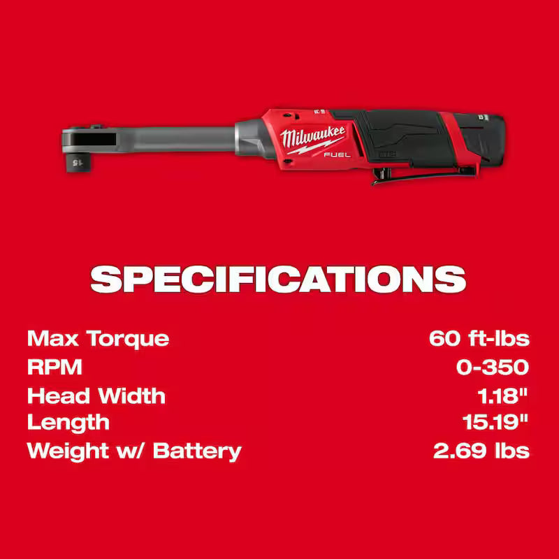 12V Lithium-Ion Brushless Cordless Ratchet Kit I4328