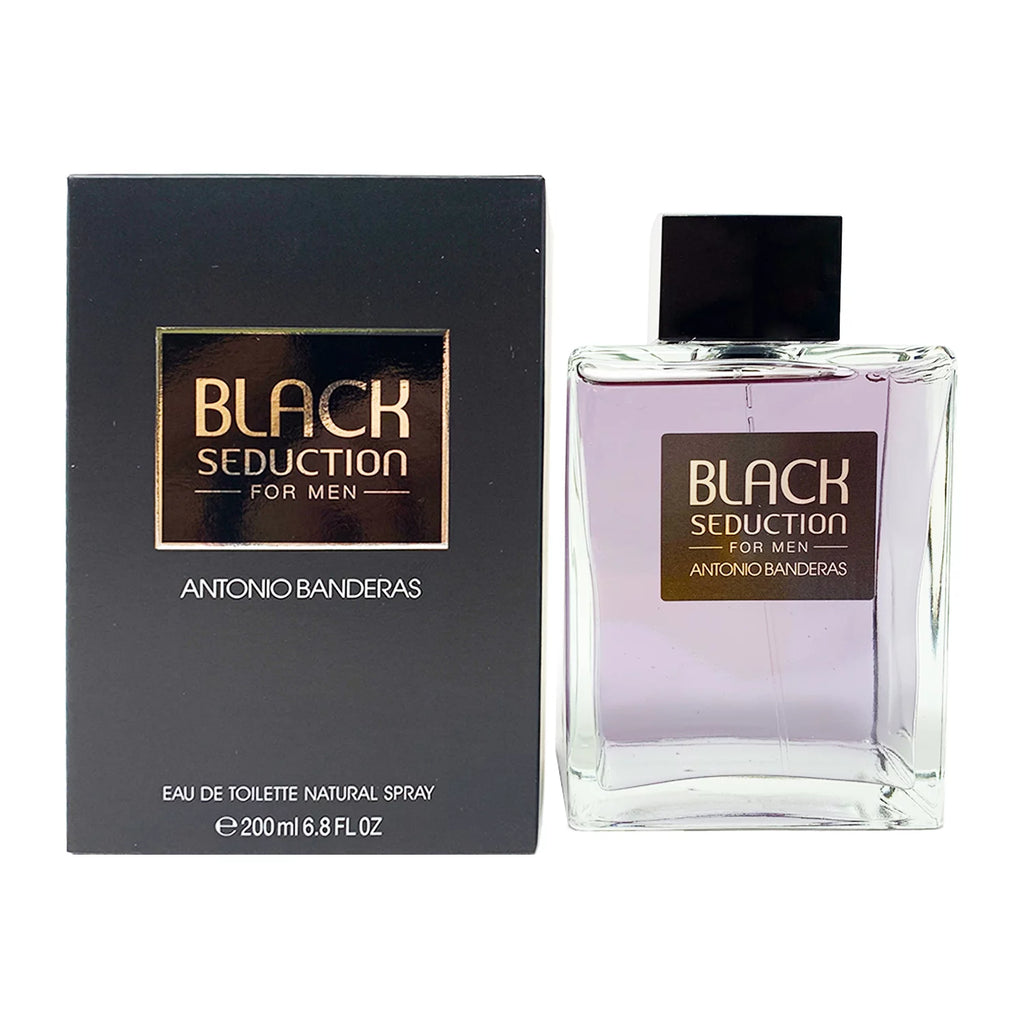 Black 6.75 oz EDT Cologne B340326