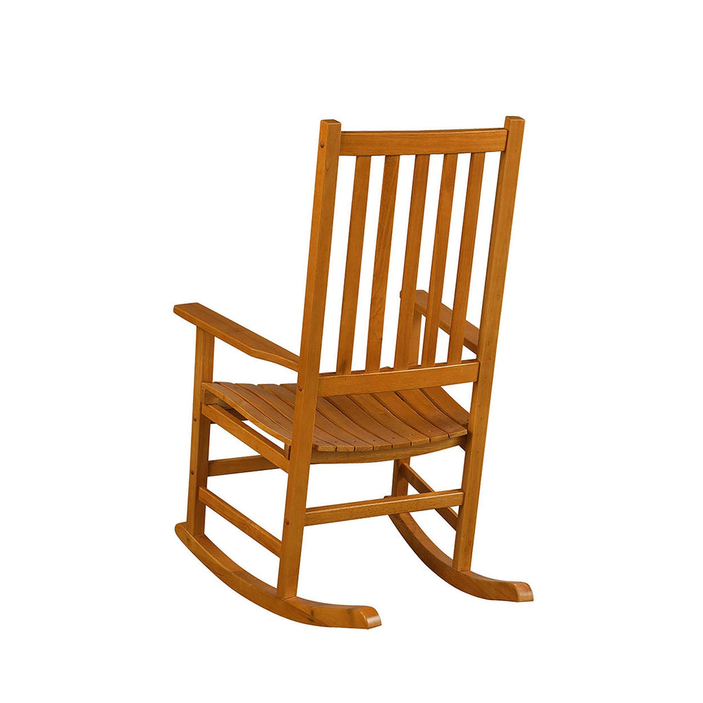 Warm Brown Wood Rocking Chair D2903