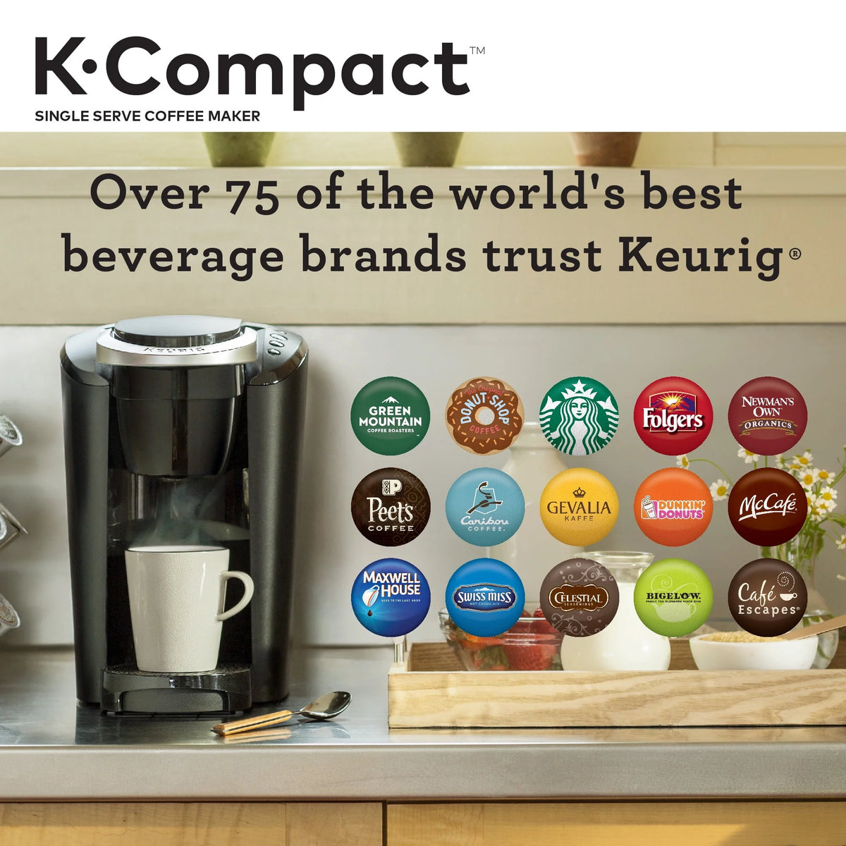 Black Single-Serve Coffee Maker L950