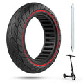 10 inch Solid Rubber Scooter Tire 2pc Black P7634