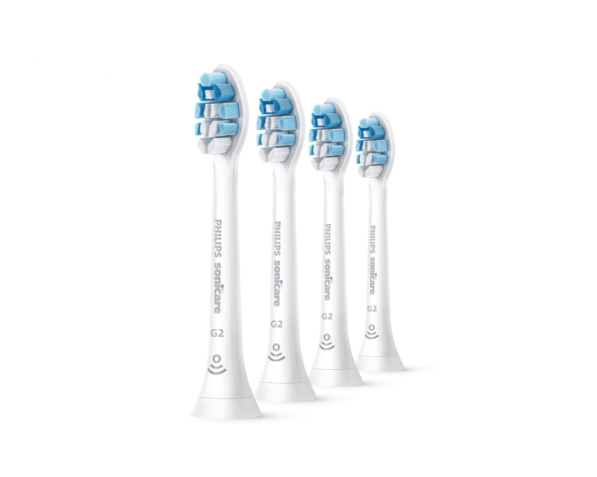 White 4-pk Replacement Toothbrush Heads N9078
