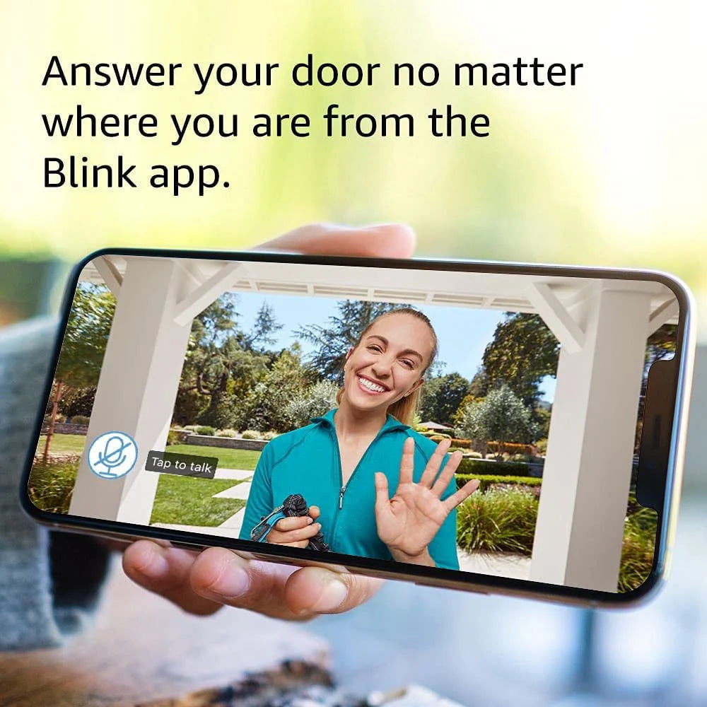 Black Video Doorbell Q305
