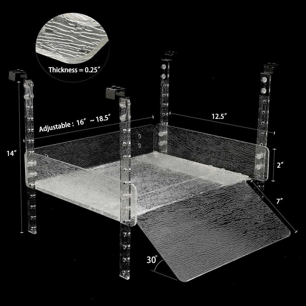 Hanging Turtle Basking Platform Aquatic Reptile Ramp Dock M580