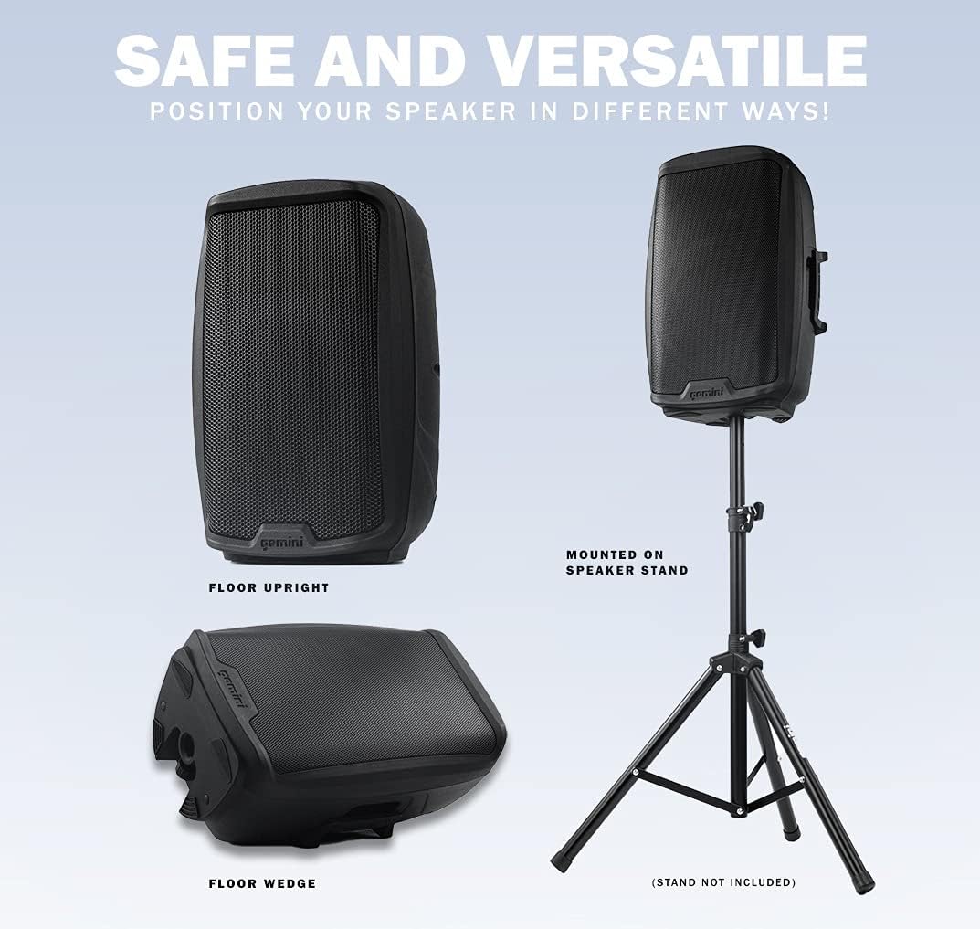 15 Inch 2000W 2-Channel PA DJ Monitor Speakers L275