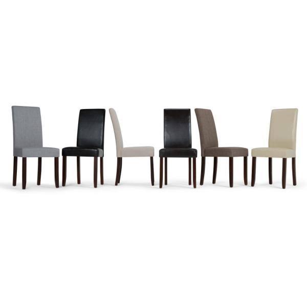 Light Mocha Dining Chair Set of 2 O9047