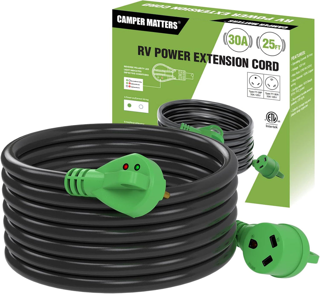 50A 25FT Detachable Power Cord with Storage Bag D882308