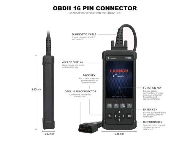OBD2 Scanner Diagnostic Scan Tool Code Reader T8785