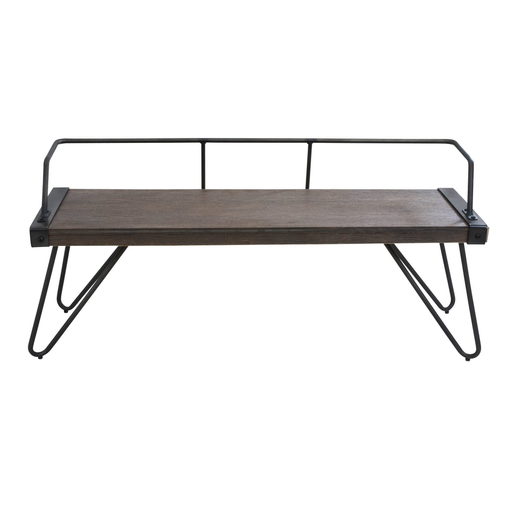 Industrial Dining Entryway Bench X134