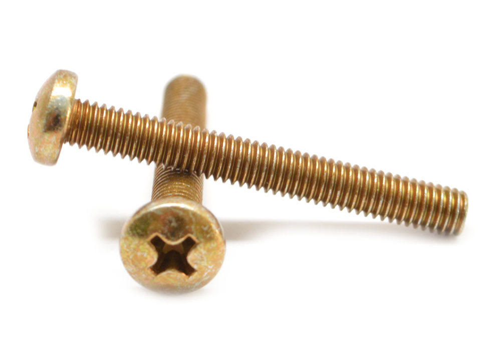 #12-24 x 1 1/4 Coarse Thread Phillips Pan Head Machine Screw D128424
