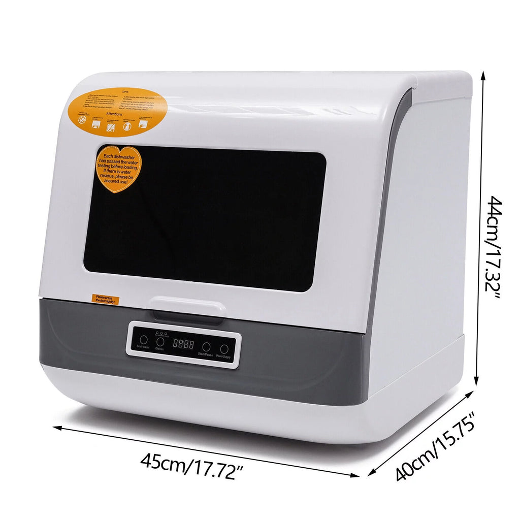 Mini Countertop Dishwasher 3 Program Portable N44784