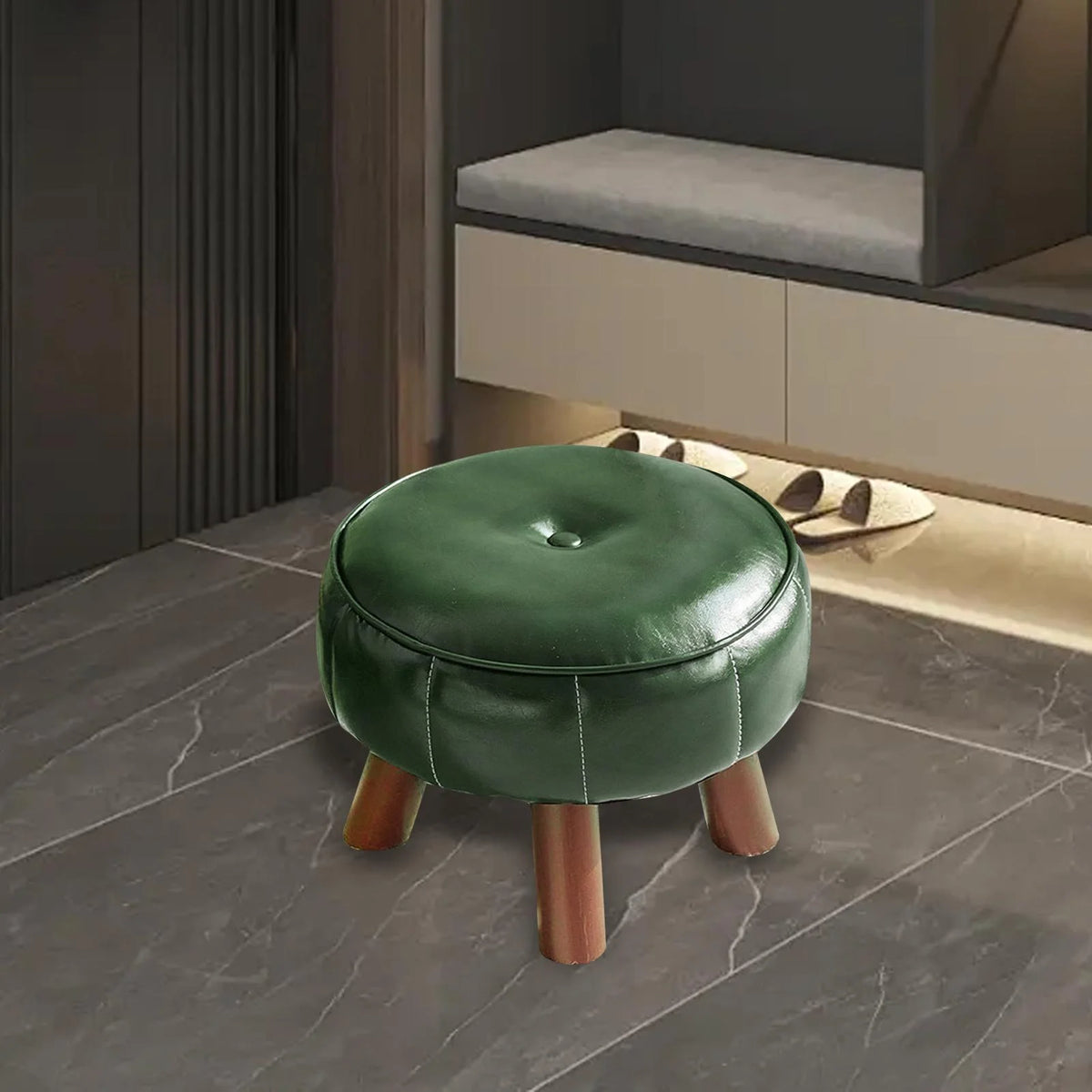Small Footstool with Mute Bottom Pads S880442