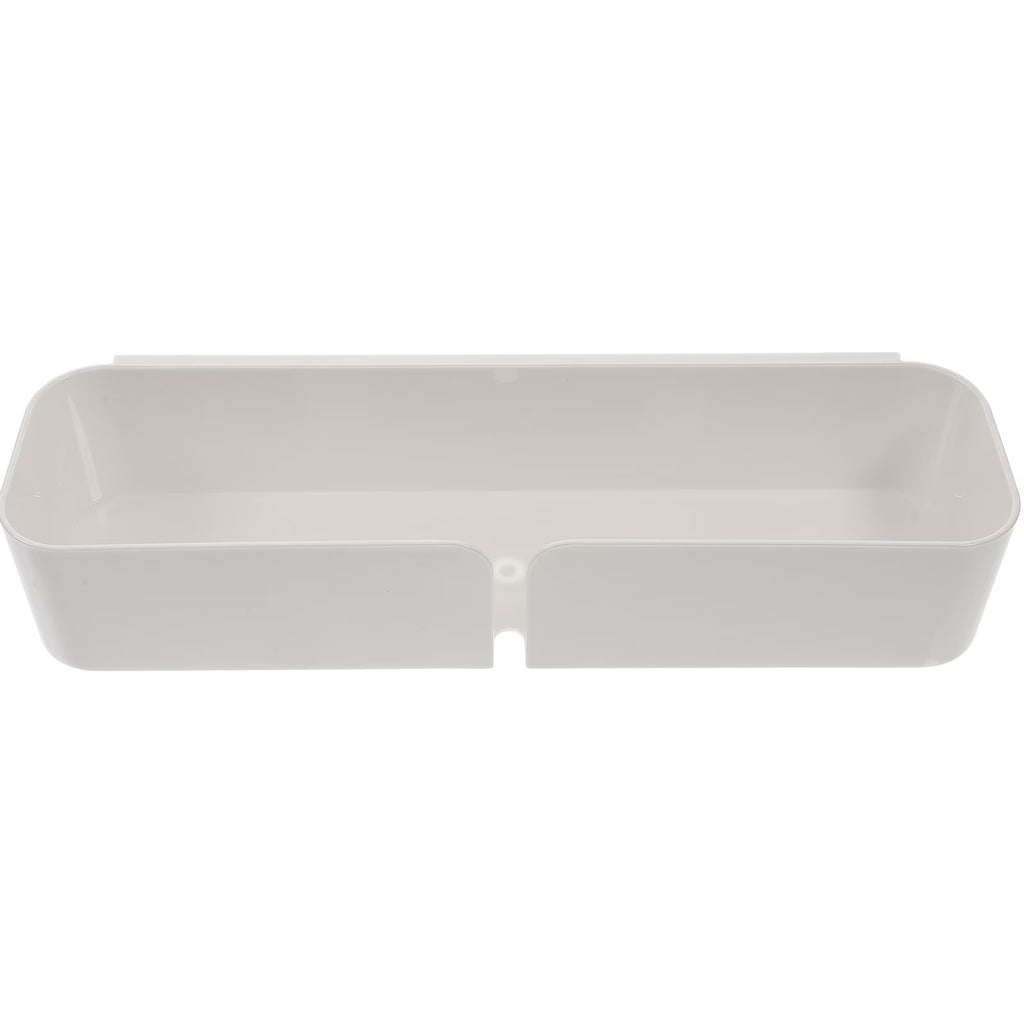 Wicker Bead Desktop Storage Box White X424523