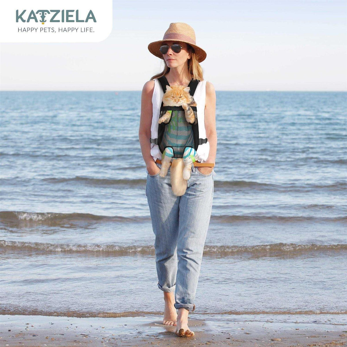 Kangaroo Pouch Pet Carrier F9229