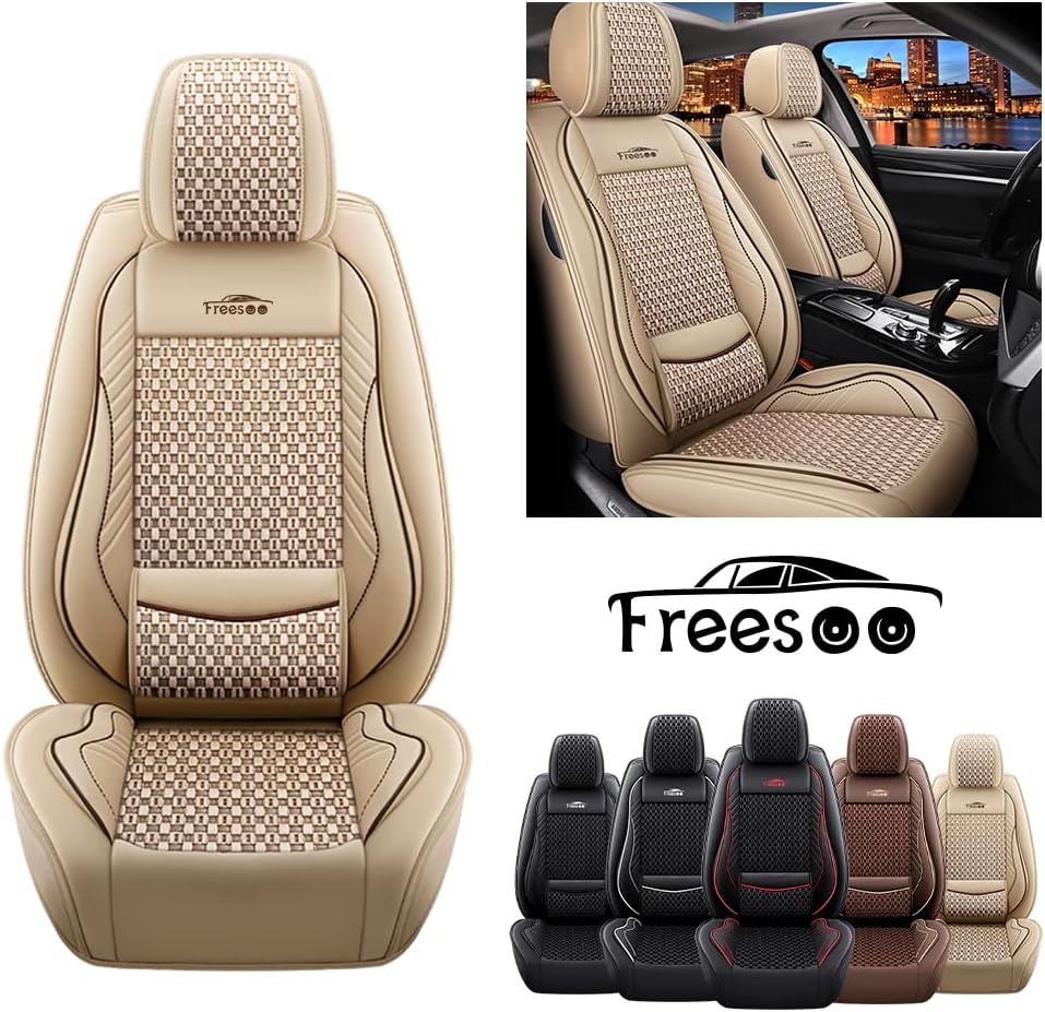 Leather Full Set Car Seat Covers L4880